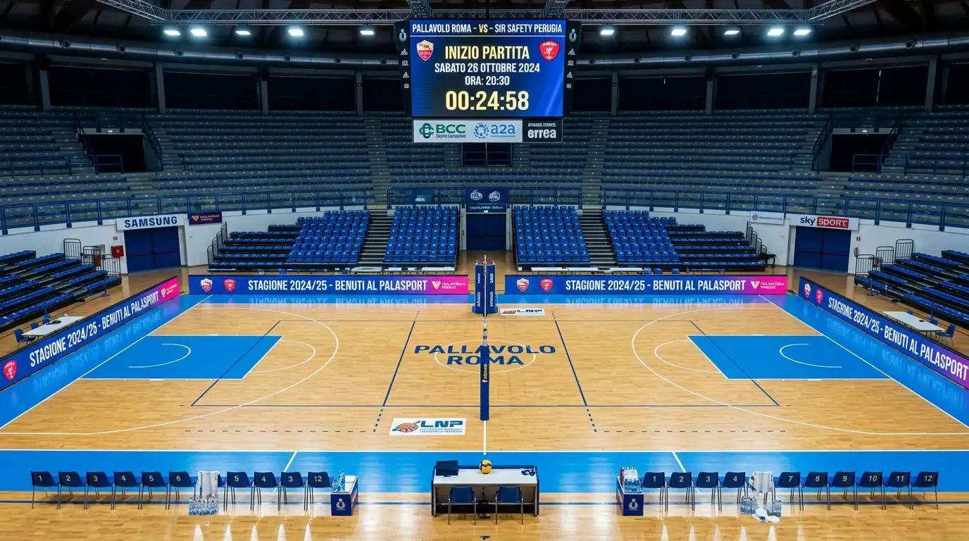 Calendario della stagione di pallavolo Serie A con le fasi da ottobre a maggio