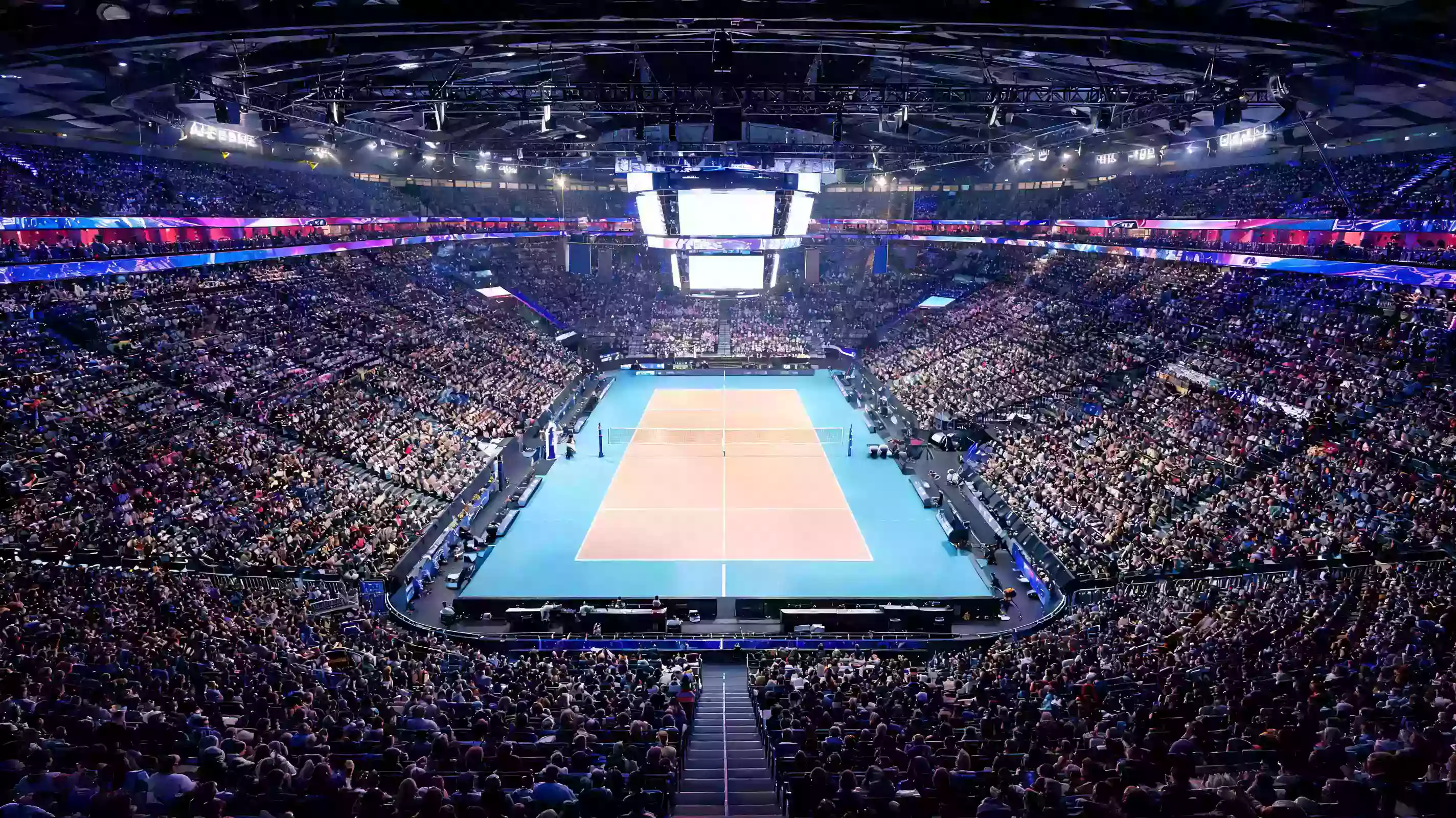 Arena durante la Final Four di Champions League di pallavolo maschile