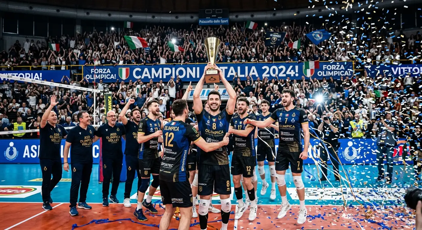 Perugia campione d'Italia 2026 con la tripla corona nella pallavolo maschile