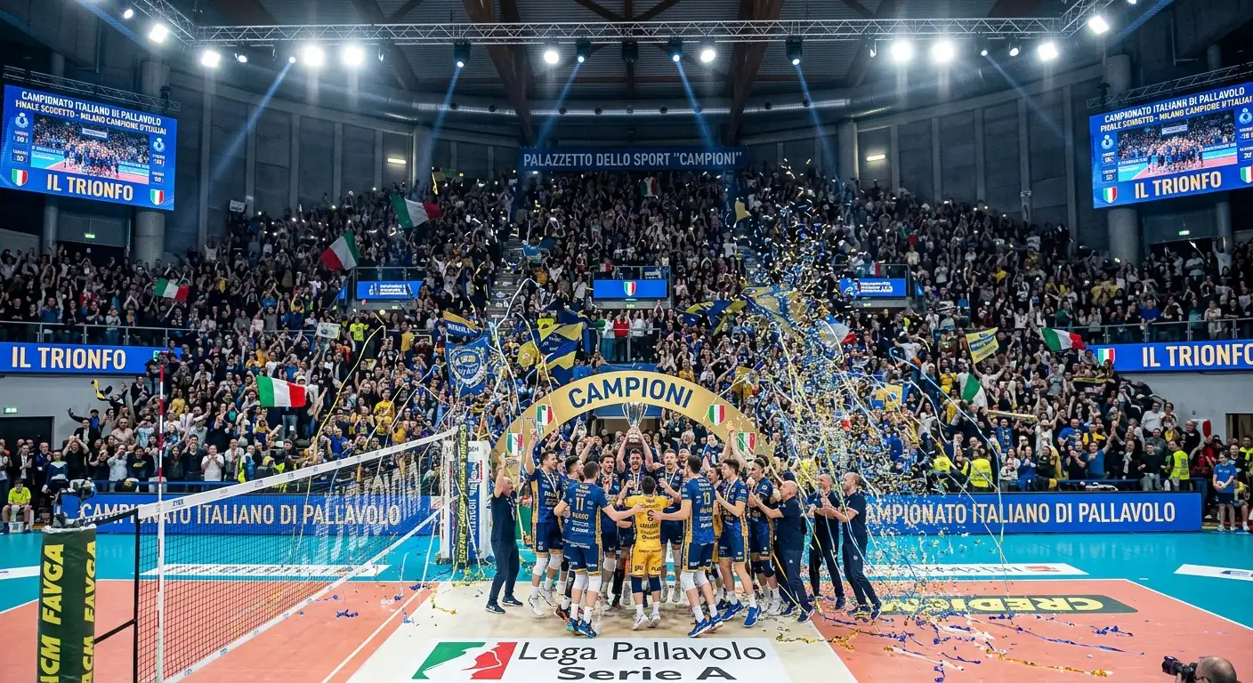 Perugia: l'era dei campioni nella pallavolo italiana contemporanea