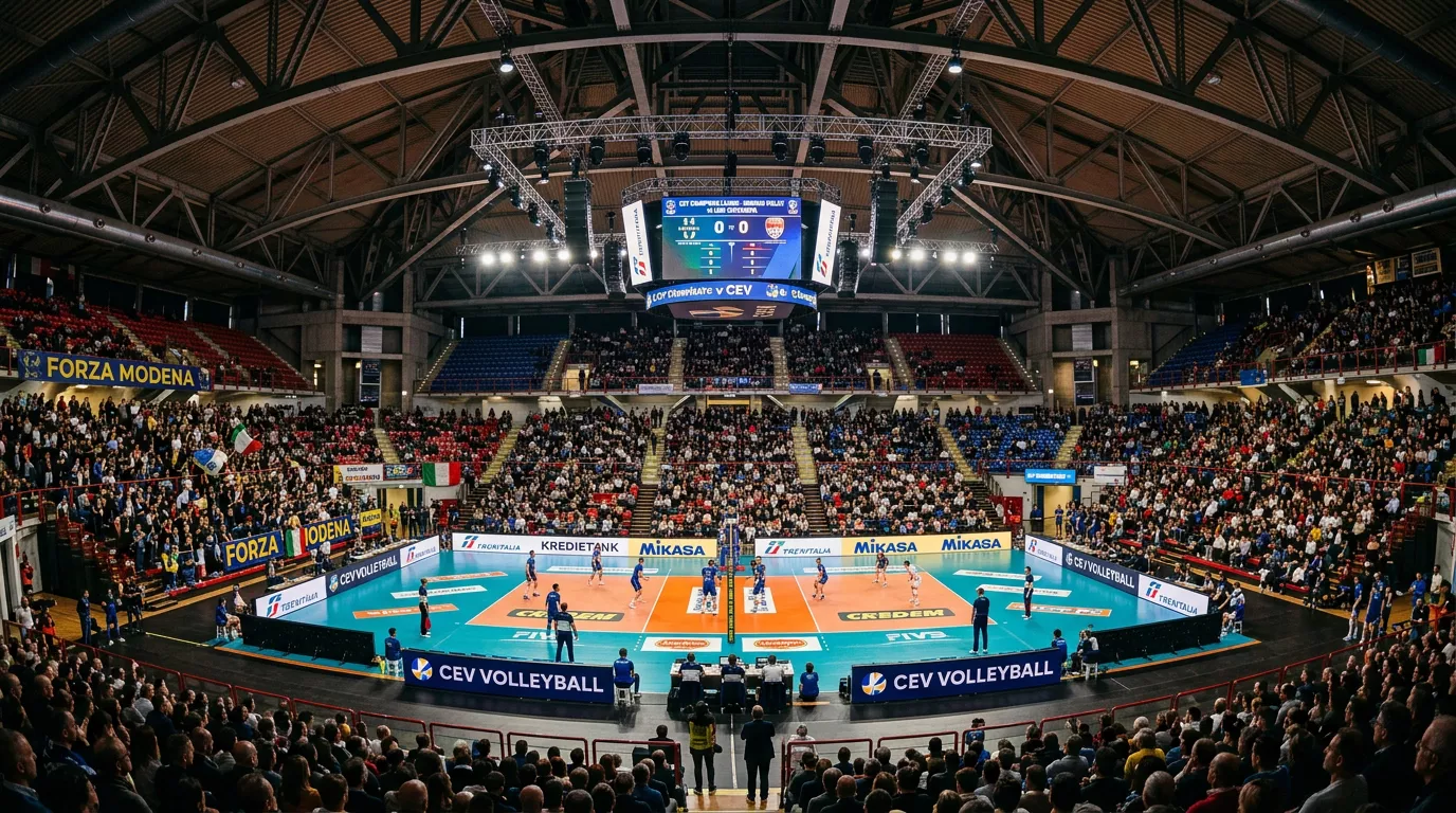 Grande arena scelta come sede neutrale della Supercoppa di pallavolo italiana