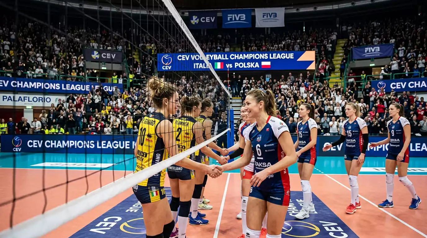 Confronto tra la Serie A di pallavolo e le migliori leghe europee
