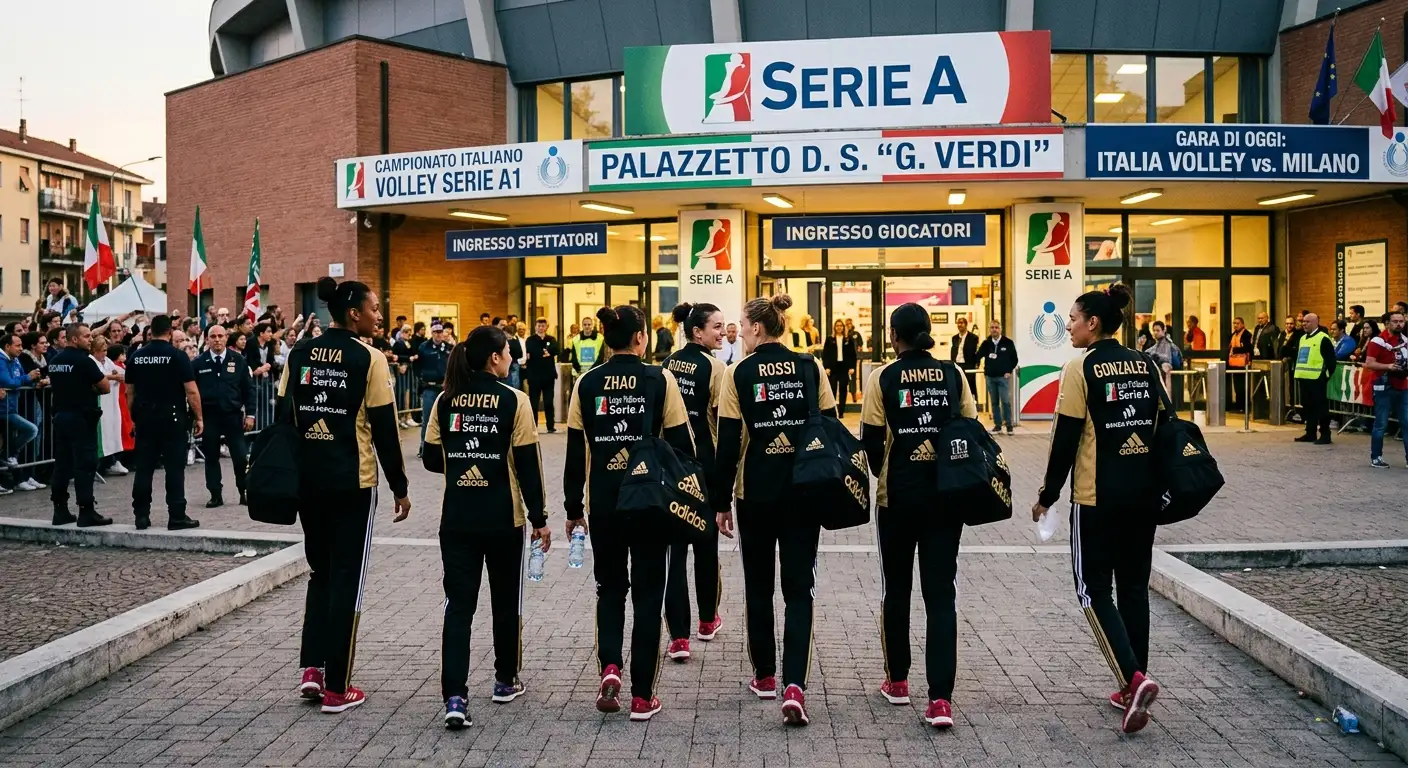 I giocatori stranieri protagonisti della pallavolo Serie A italiana