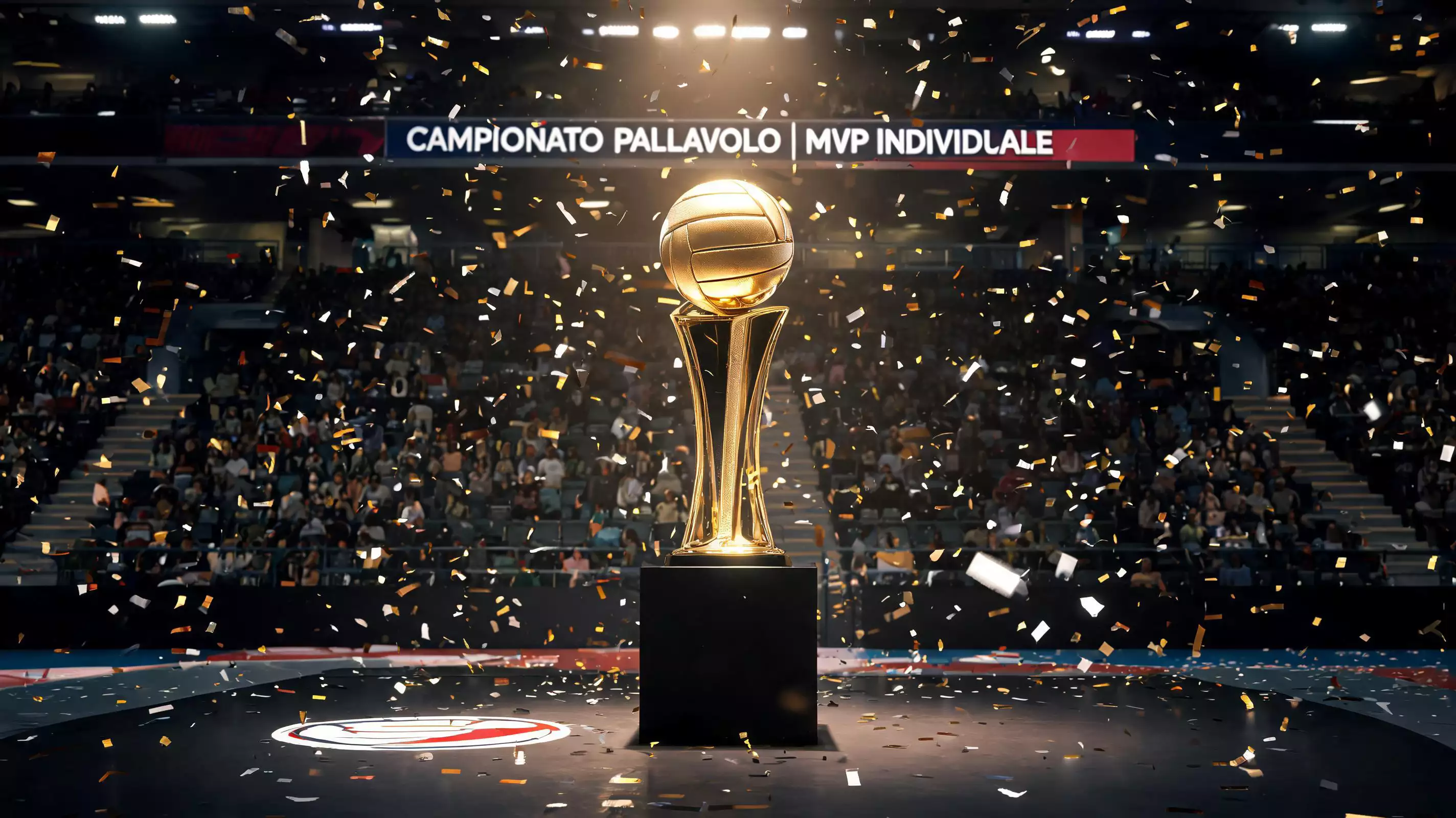 Premiazione all-star team nella Champions League di pallavolo