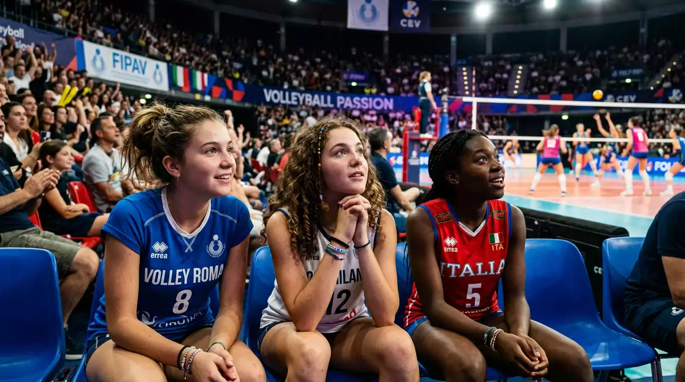 Campionesse della pallavolo italiana come modelli per le giovani atlete