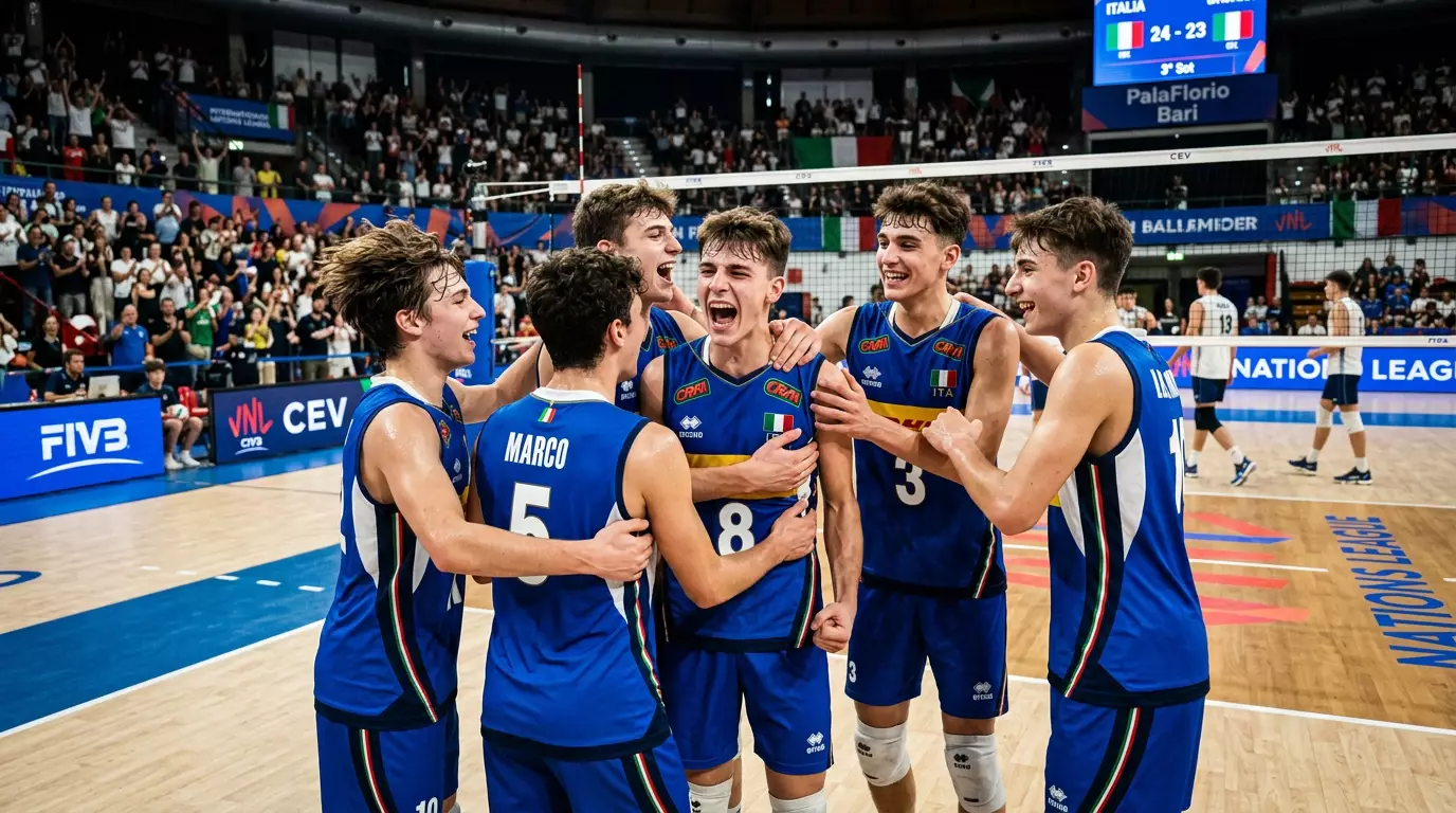 Risultati delle nazionali giovanili italiane di pallavolo