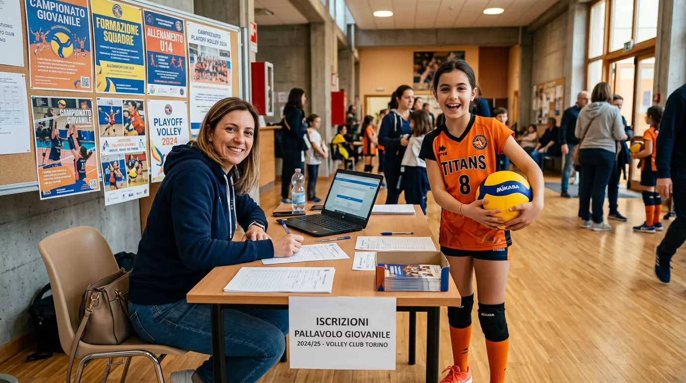 Crescita delle iscrizioni giovanili nella pallavolo italiana