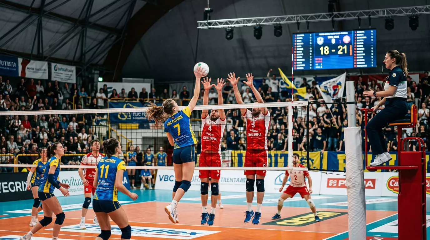 Partita competitiva di Serie A2 con le giovani del Club Italia